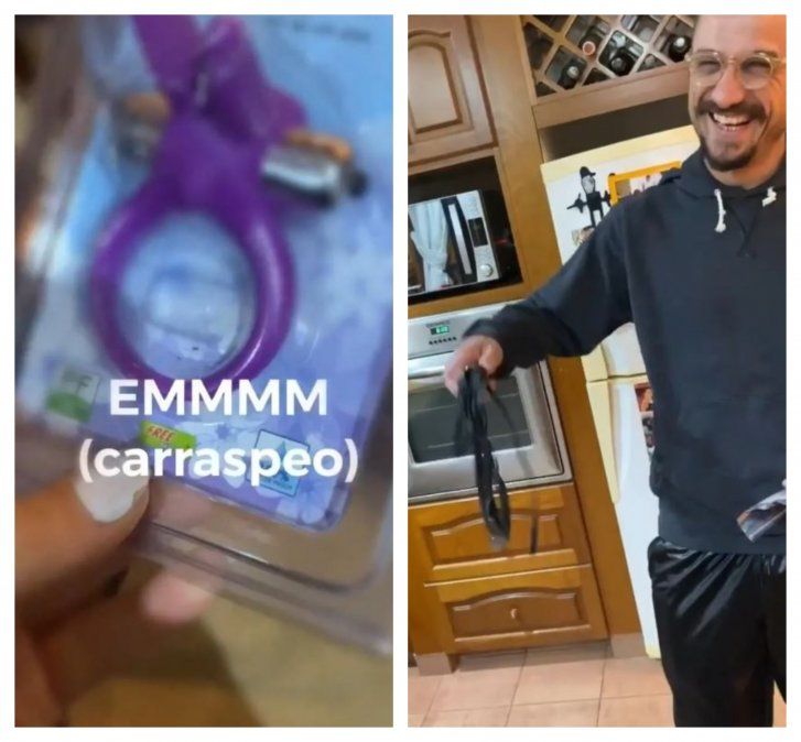 Los juguetes sexuales de Jimena Barón y Daniel Osvaldo.