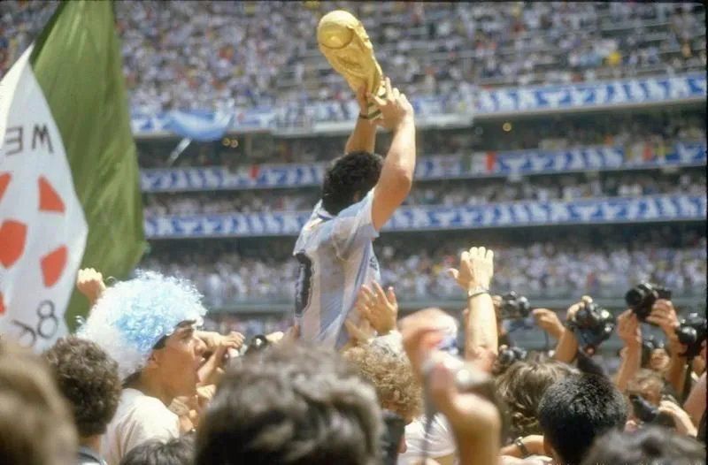 Diego, campeón del mundo.