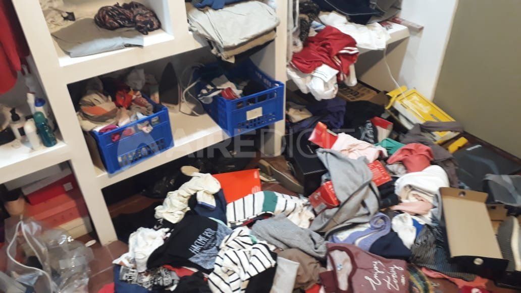 Los ladrones entraron el fin de semana y desvalijaron la casa