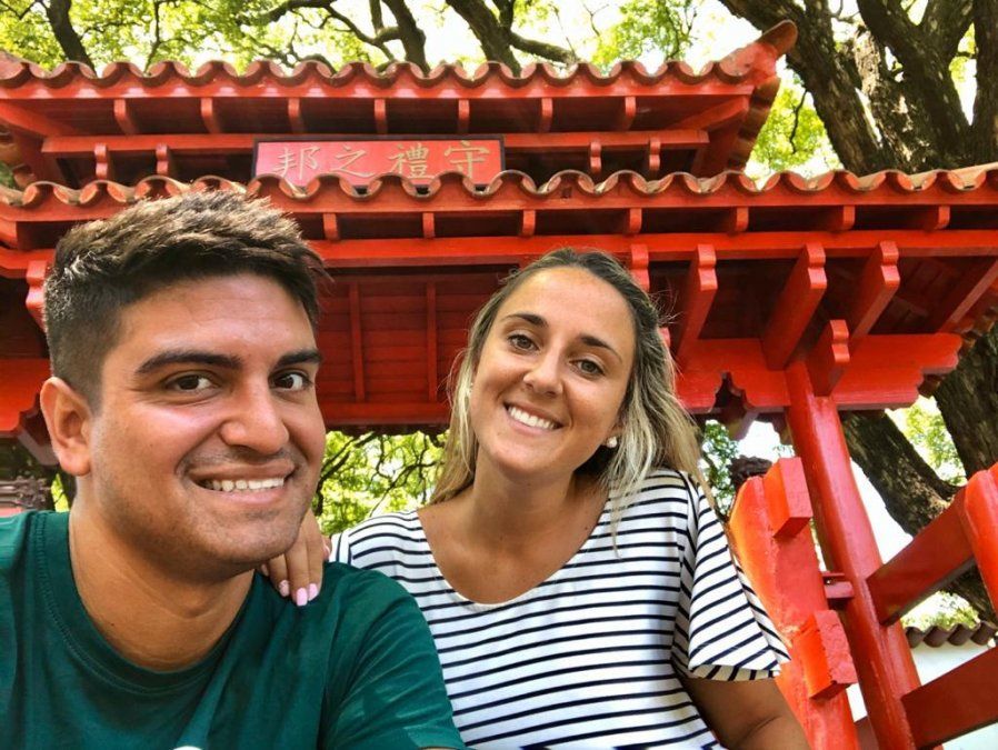 El sitio web de Meri y de Nicolás ya está disponible en algunos bares de Santa Fe.