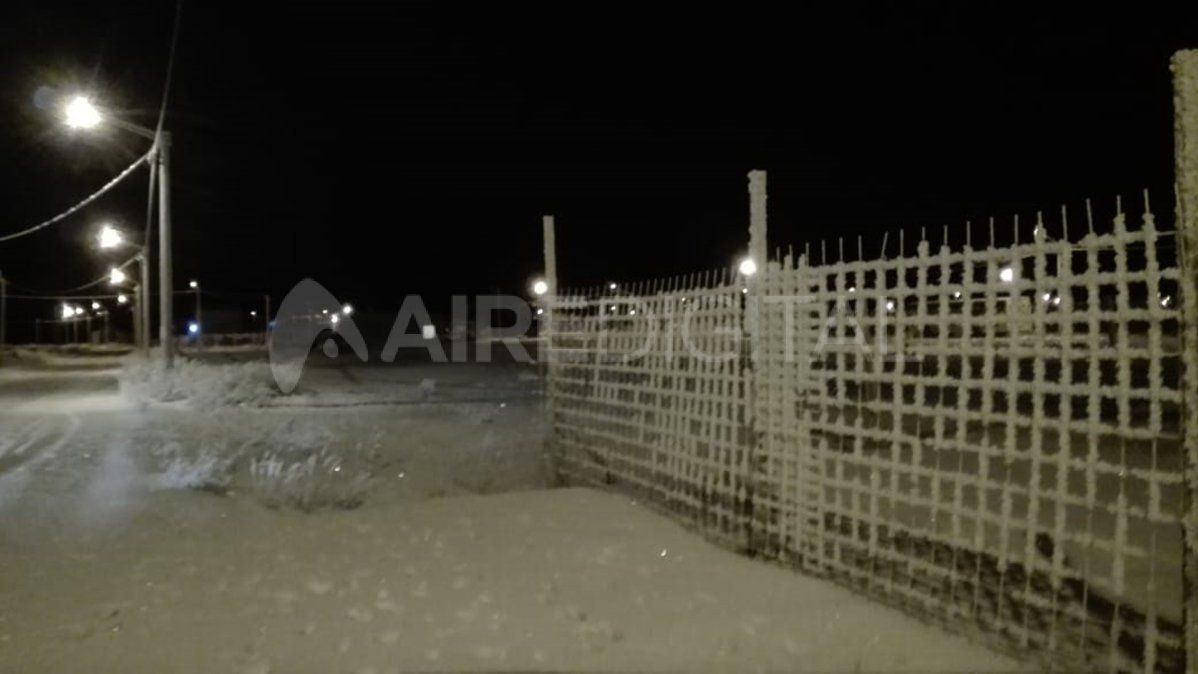 Río Grande registró las temperaturas más bajas de los últimos 15 años.