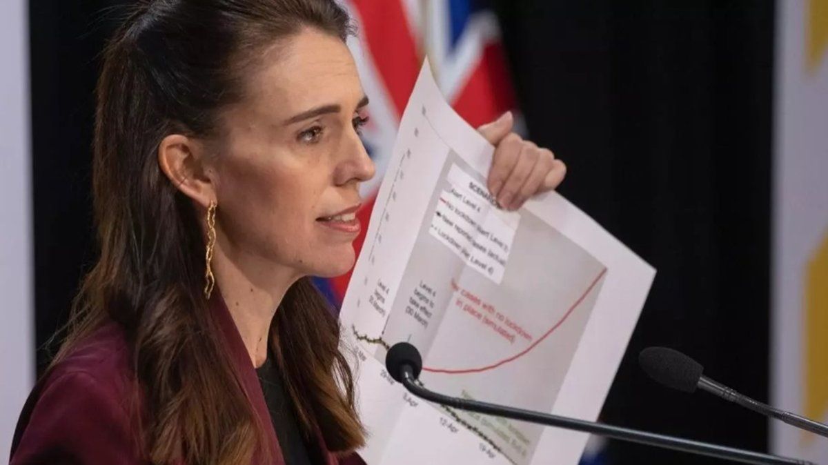 Jacinda Ardern es la primera ministra de Nueva Zelanda.