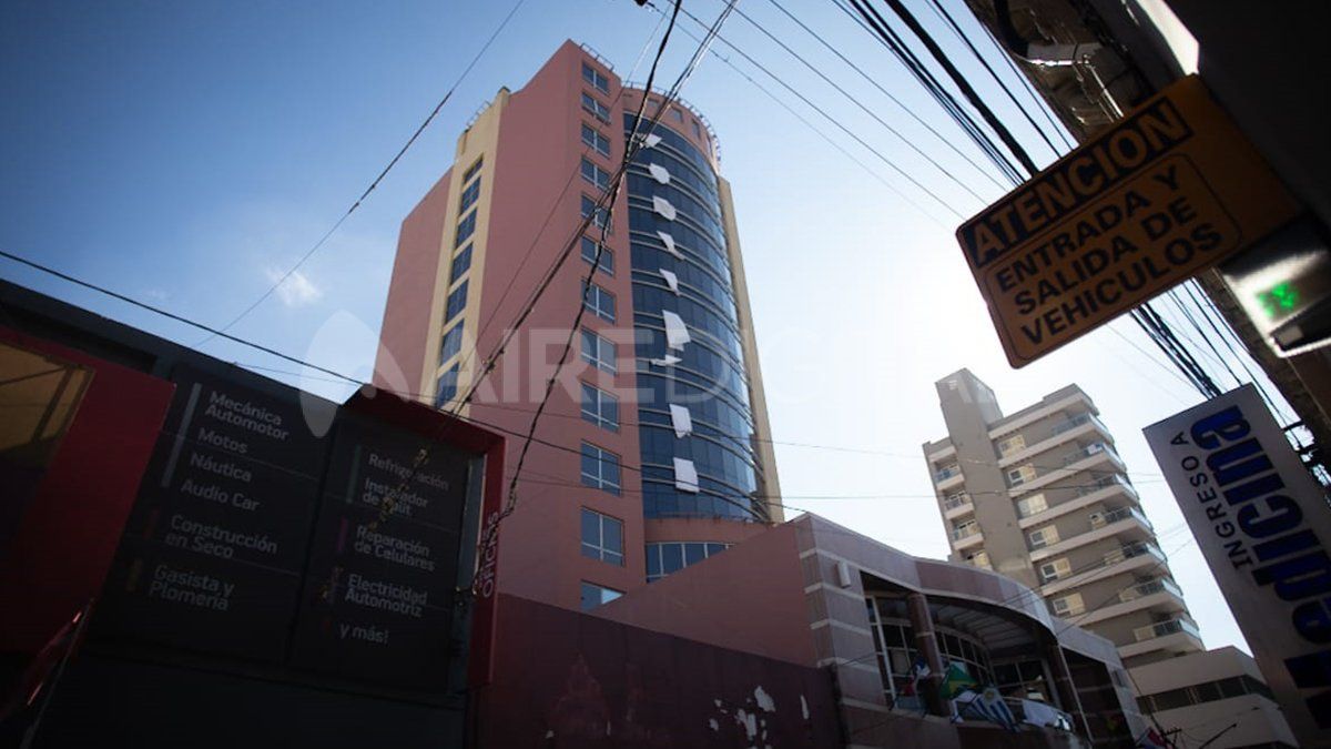 El Hotel Intertower también se sumó a la original manifestación.
