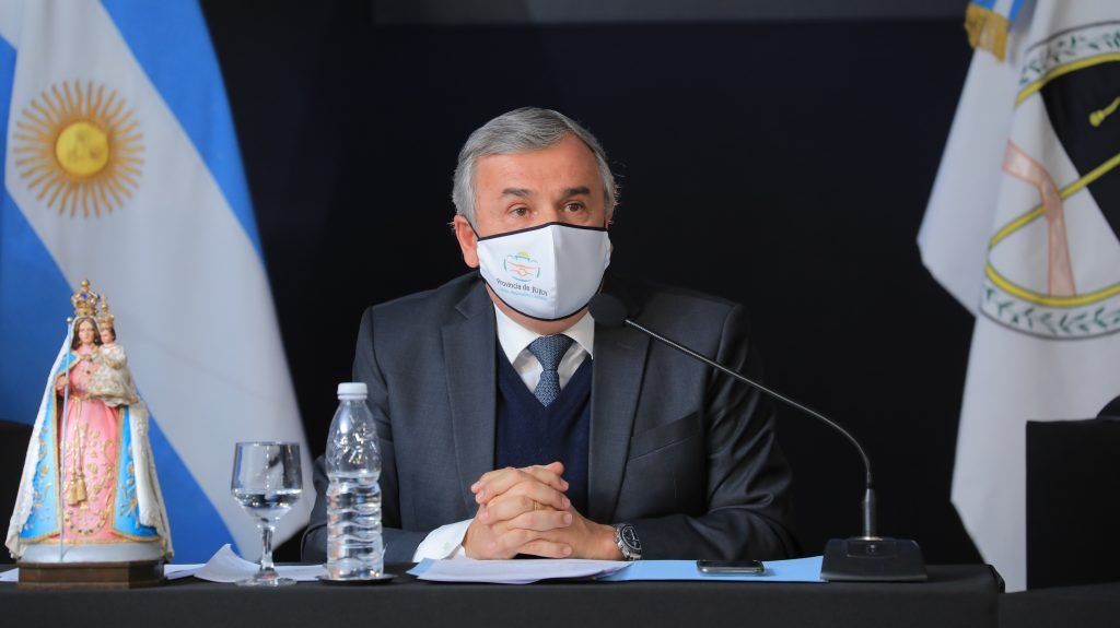 El gobernador de Jujuy, Gerardo Morales.
