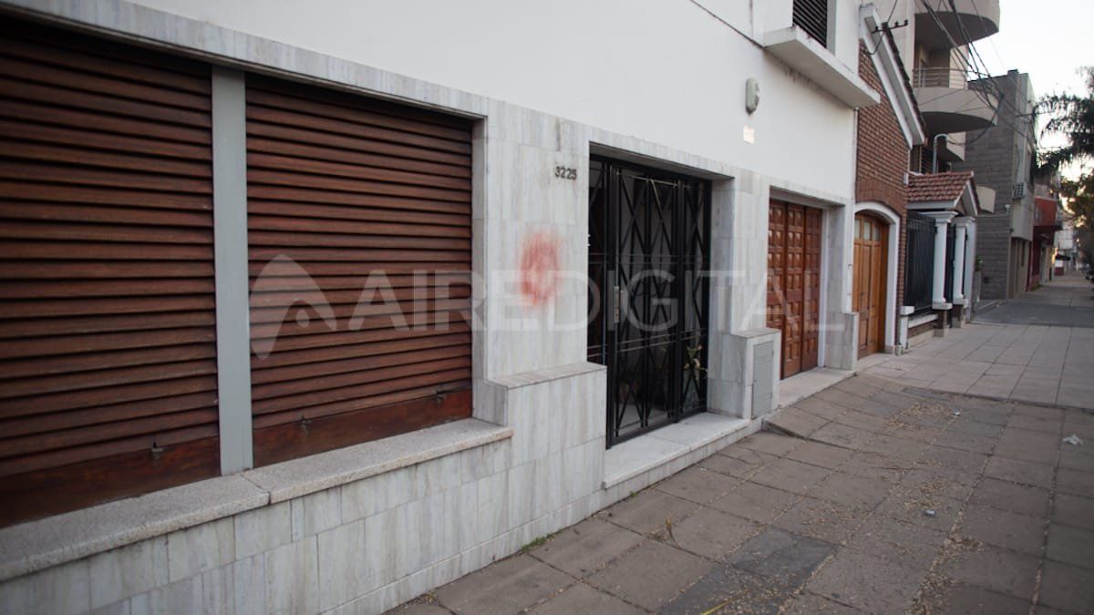 Casas pintadas con aerosol