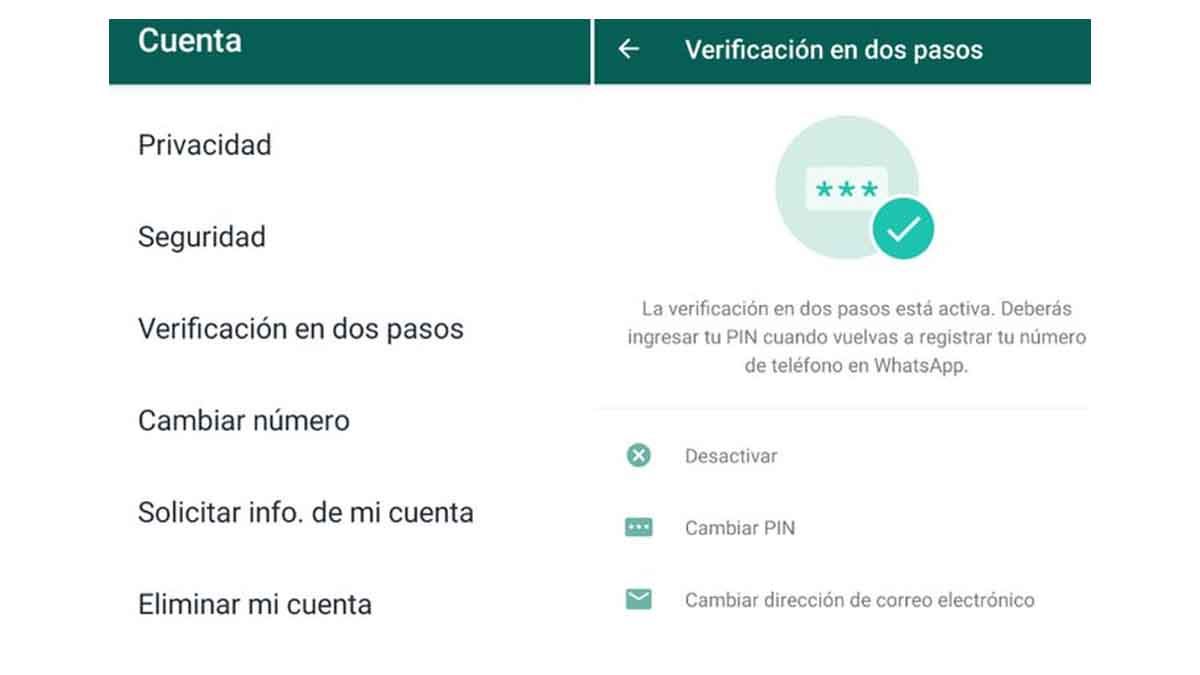 Verificación de tu cuenta de WhatsApp