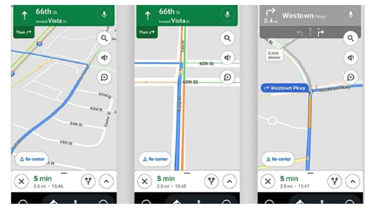 Google está agregando íconos de semáforos a su aplicativo Maps