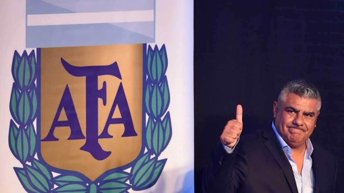 El presidente de la AFA, Claudio Tapia. (Foto: Reuters)