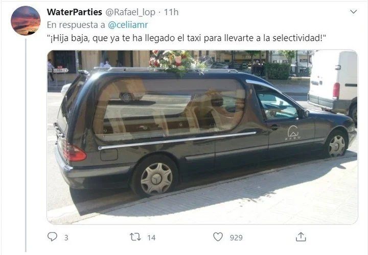 El extraño "altar" que preparó el padre de un estudiante para darle ánimos a su hija. 