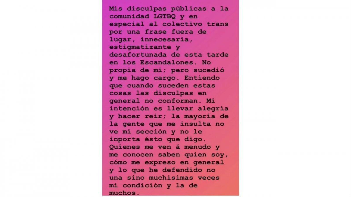 Captuta de instagram