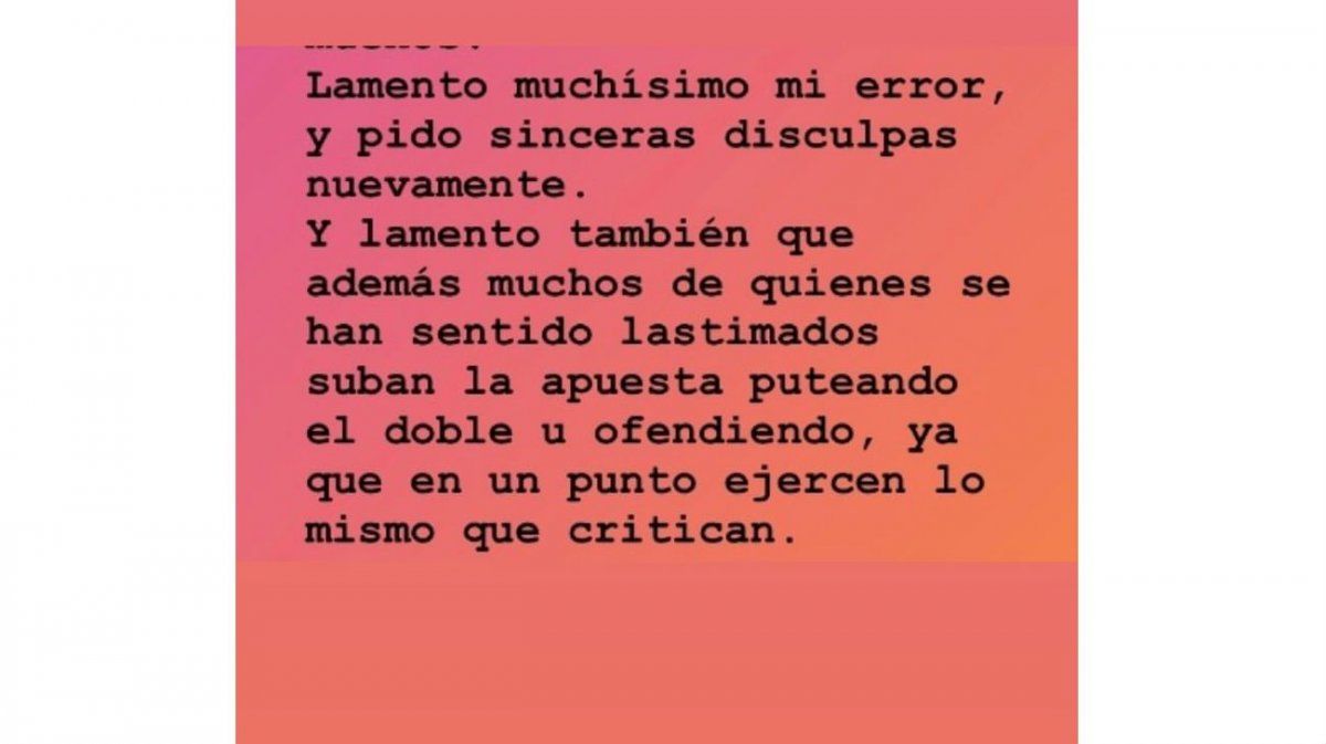 Captuta de instagram