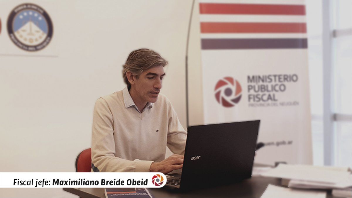 Fiscal Maximiliano Breide Obeid, del Ministerio Público de la Acusación de Neuquén.