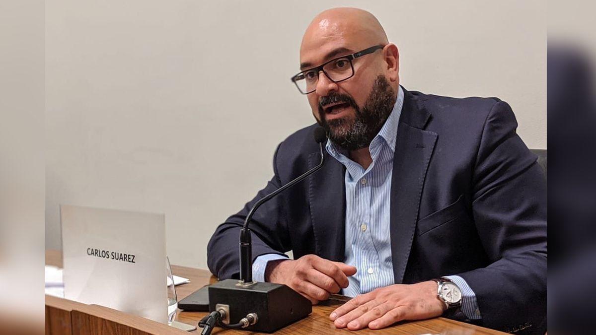 Carlos Suárez, concejal de la UCR - Juntos por el Cambio.
