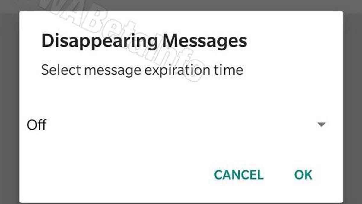 WhatsApp ahora permite la autodestrucción de mensajes