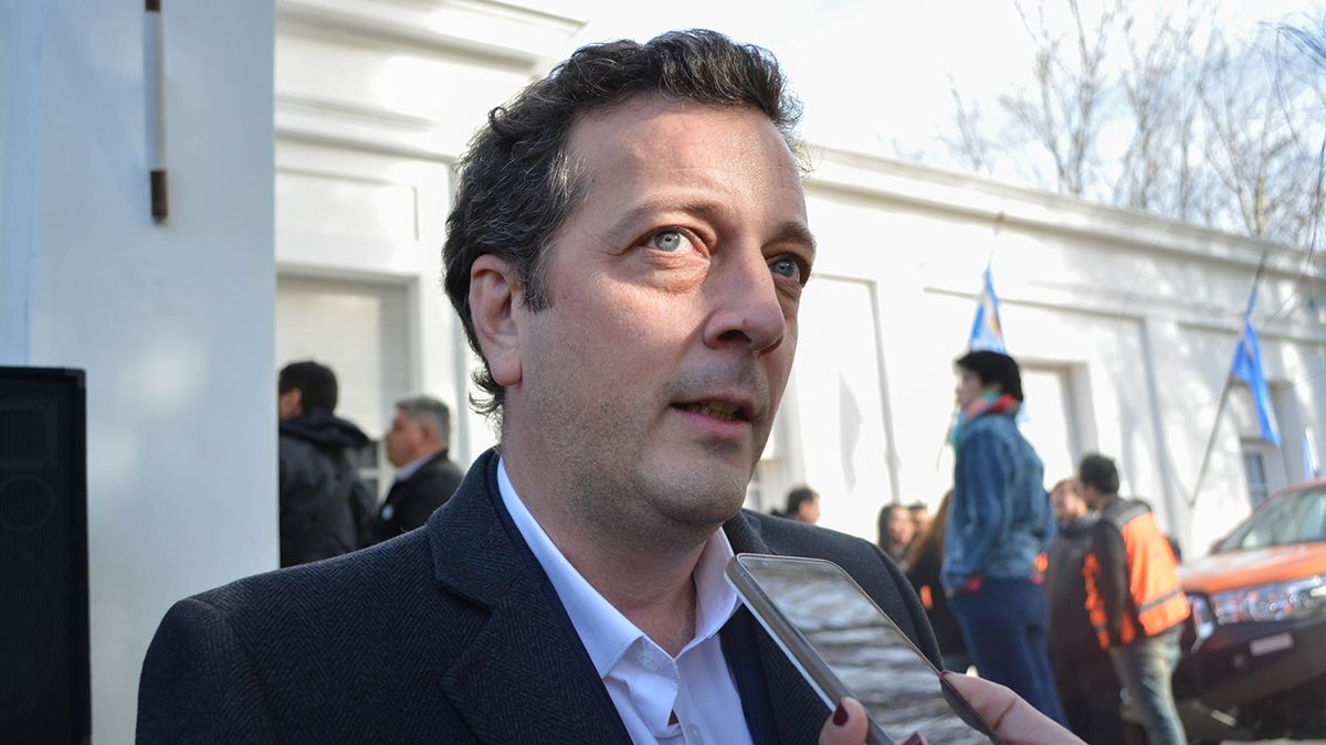 El ministro de Economía de Santa Cruz, Ignacio Perincioli.