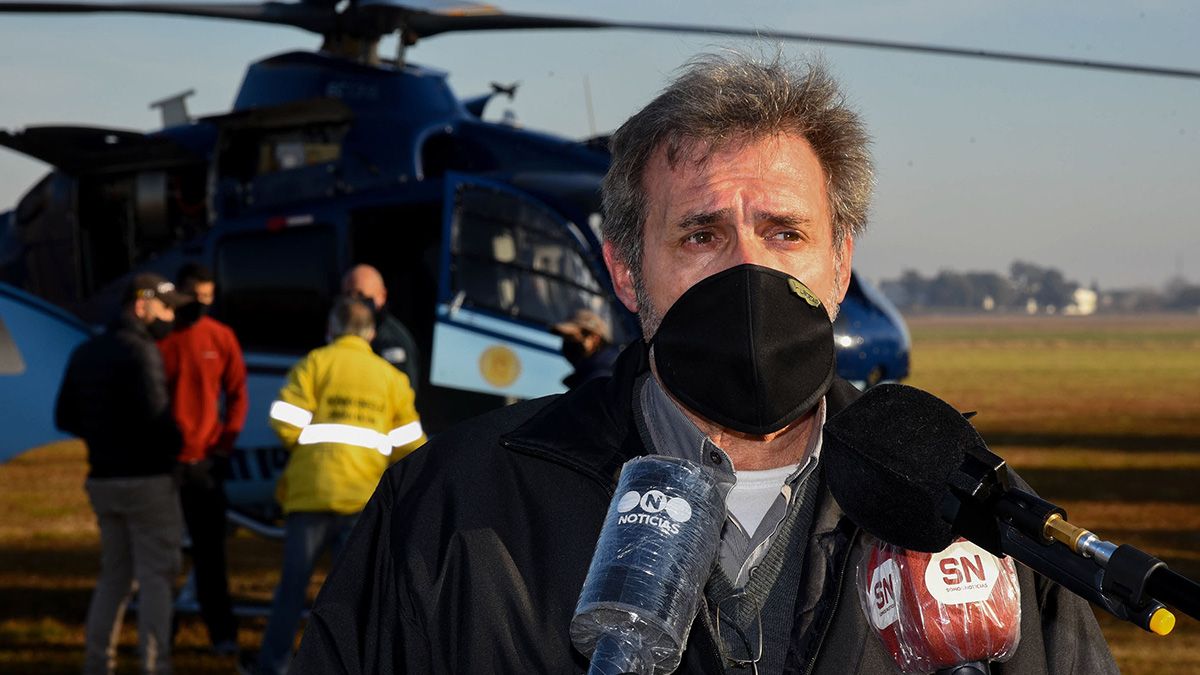 Gabriel Gasparutti, secretario de Protección Civil de Santa Fe.