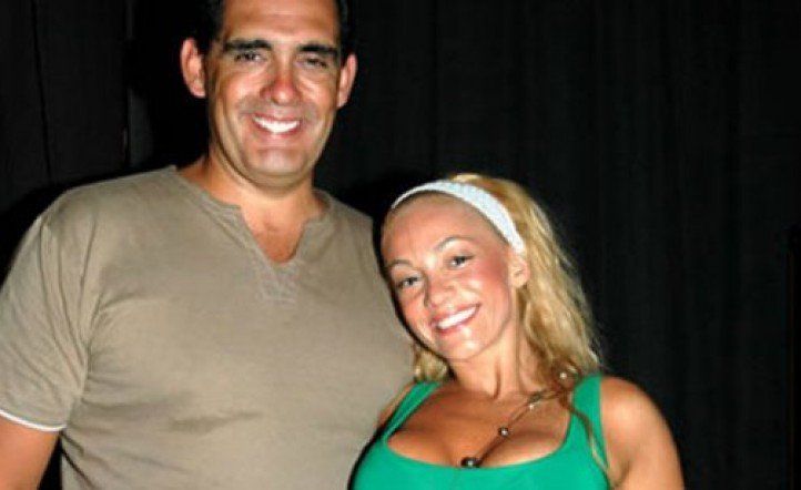 La Ritó junto a Marcelo Salinas cuando eran pareja.