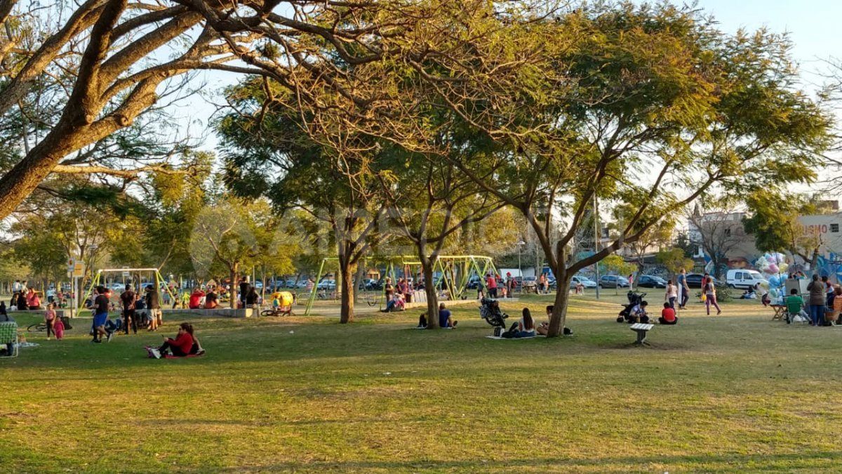 El Parque Federal, uno de los espacios elegidos por los santafesinos para celebrar el Día de la Primavera