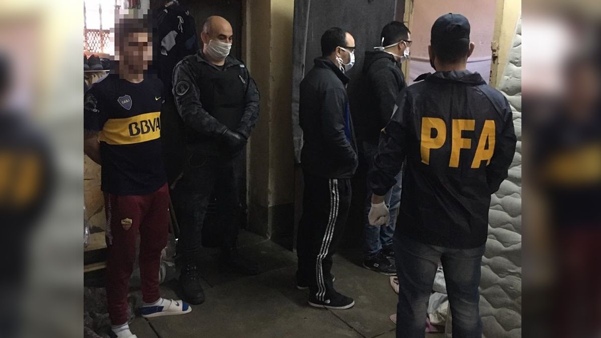 Novelino, en la celda desde donde dirigía a la banda.