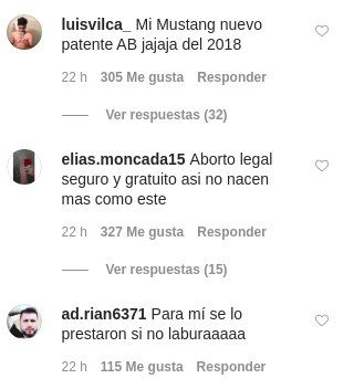 Captura de instagram