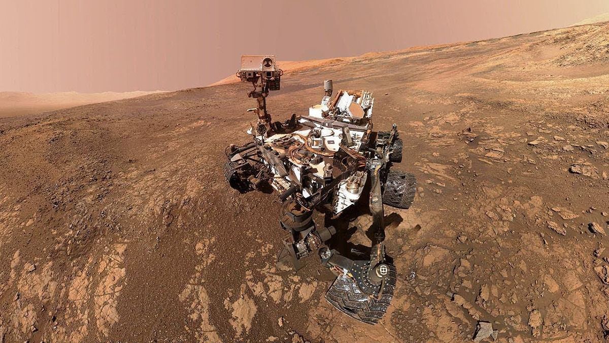 El rover Curiosity de la Nasa.