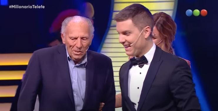 El abuelo de Paula Chaves estuvo en "Quién quiere ser millonario".