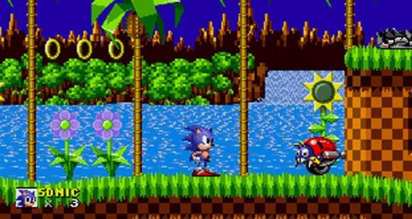 Green Hill Zone, el primer escenario de Sonic the Hedgehog.