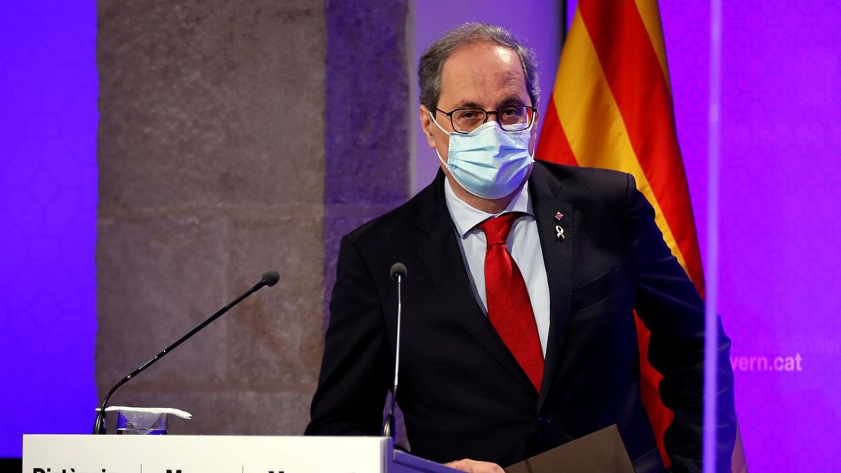 El presidente catalán, Quim Torra.