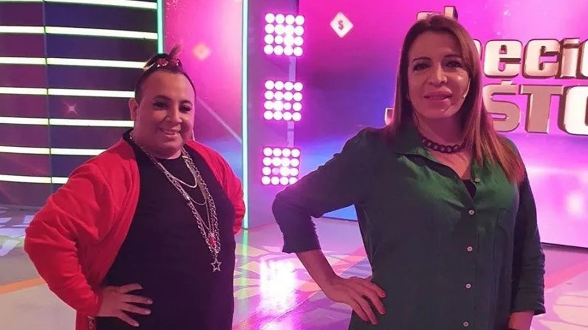 La Floppy junto a Lizy Tagliani