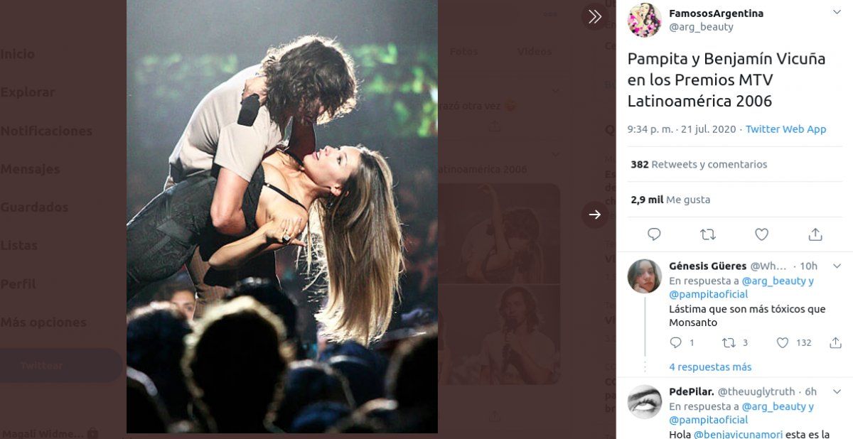 Captura de instagram