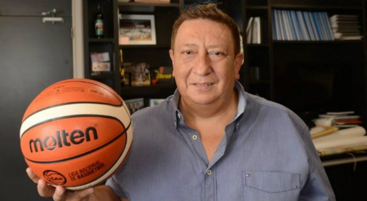 Fabián Borro, presidente de la Confederación Argentina de Básquetbol.