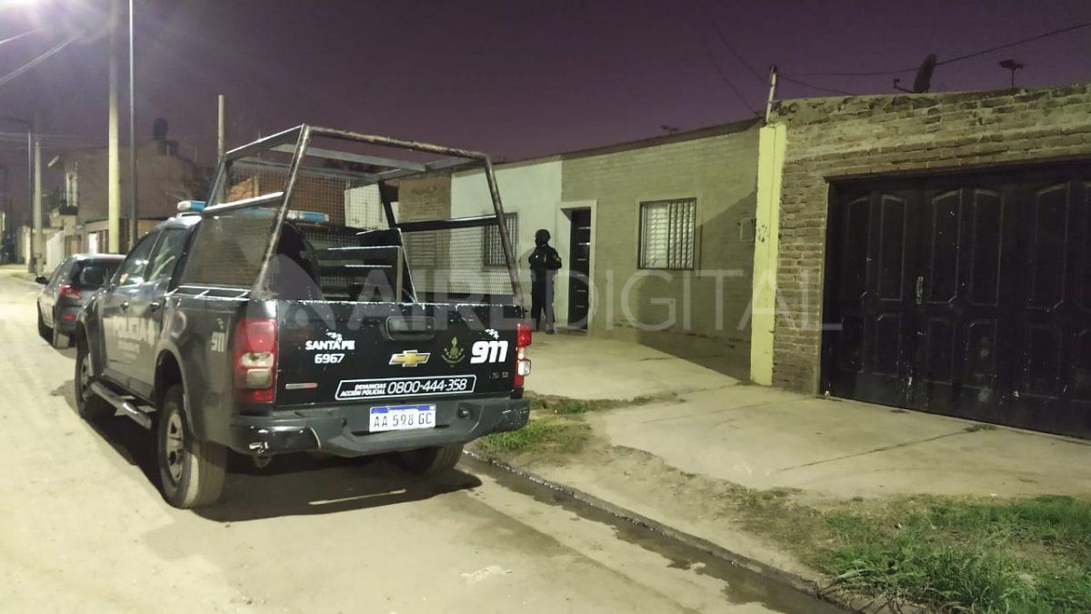 Allanamientos en Barranquitas - abuso de armas en enfrentamientos