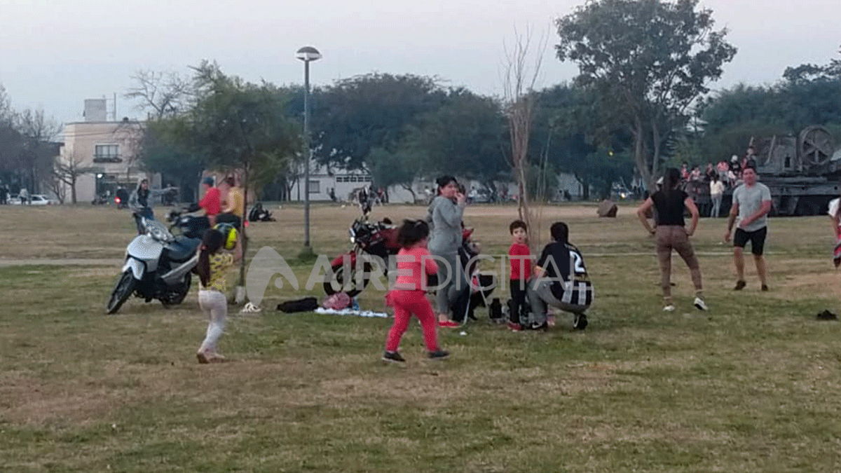 Los habitués del parque federal reclaman presencia policial o la vuelta de la Guardia Municipal