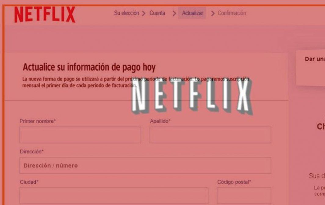 Detectan nueva estafa con datos bancarios.