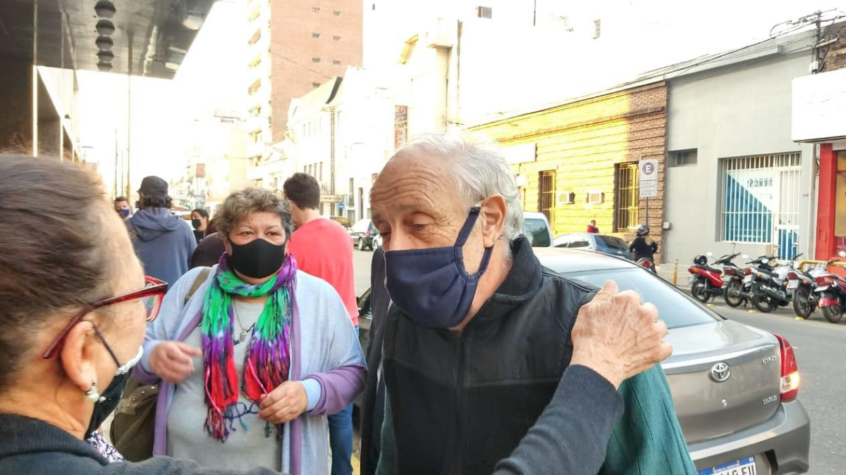 El dolor de Hugo Kofman, hijo de "Queca"