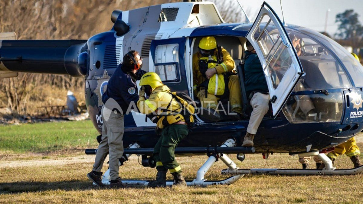 Controlar los incendios sale muy caro: una hora de un avión hidrante tiene un costo de 300.000 pesos.