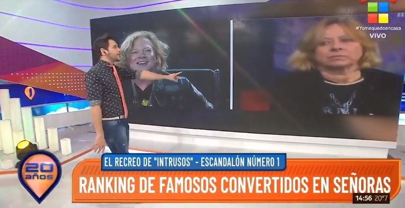 En los "Escandalones", Lussich habló de aquellos famosos que "se convirtieron en viejas" con el paso del tiempo. A Axl Rose lo comparó con Celeste Carballo.