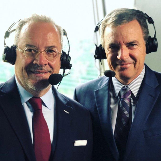 Durante 21 años, Javier Frana fue comentarista de la cadena Espn junto a Luis Alfredo Alvarez.