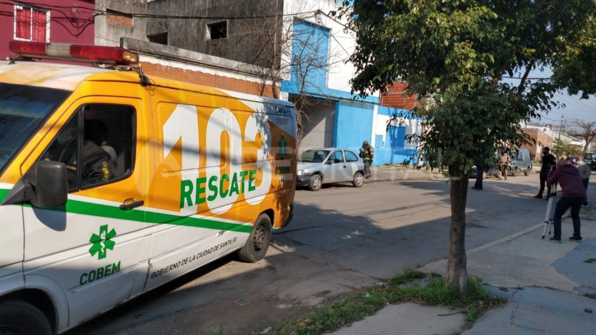 Cobem, bomberos zapadores, personal de la policía de la provincia de Santa Fe trabajó en la zona