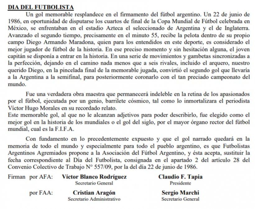 El comunicado conjunto elevado por AFA y FAA.
