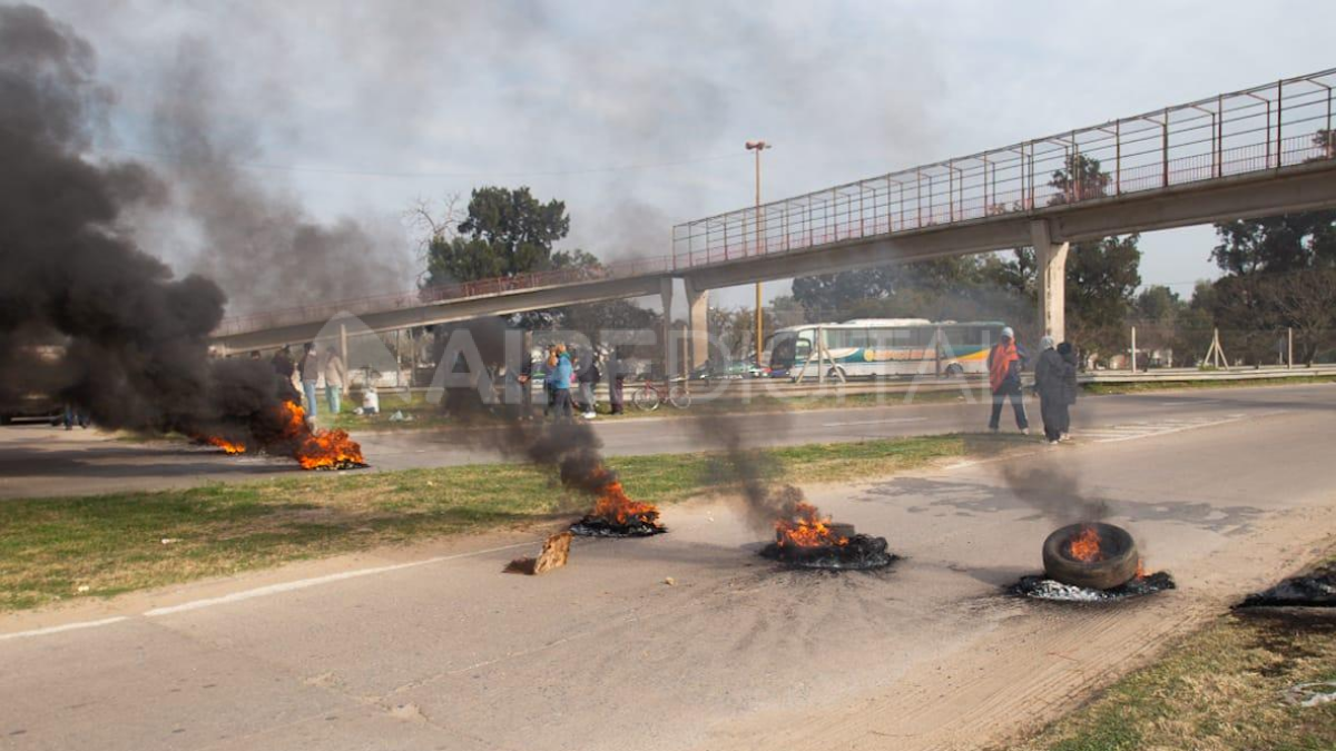 El corte fue levantado alrededor de las 11 horas