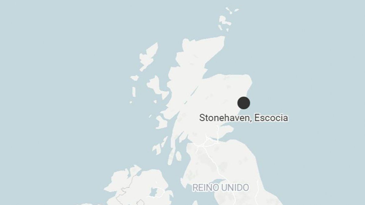 El lugar donde ocurrió el accidente.