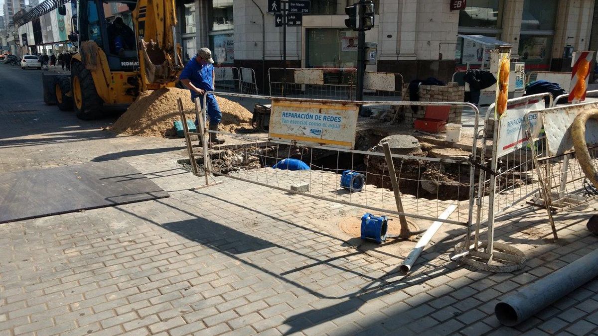 Trabajos de Aguas Santafesinas