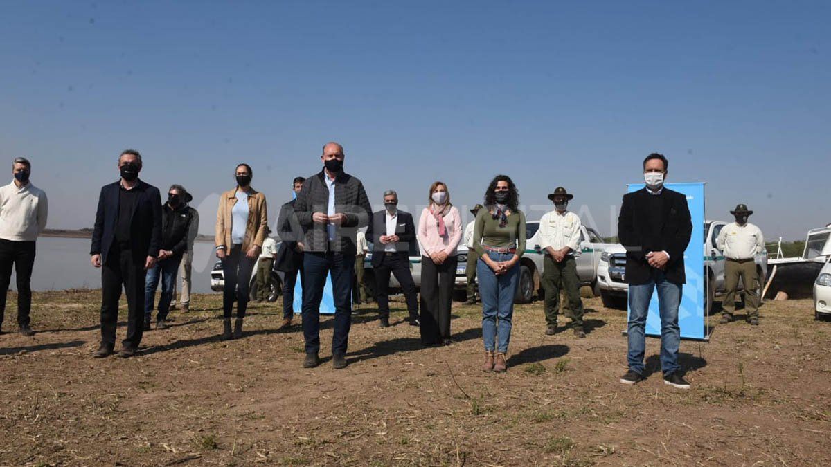 Una de las tres reservas presentadas ayer será la que albergará la reserva Los Tres Cerros. 