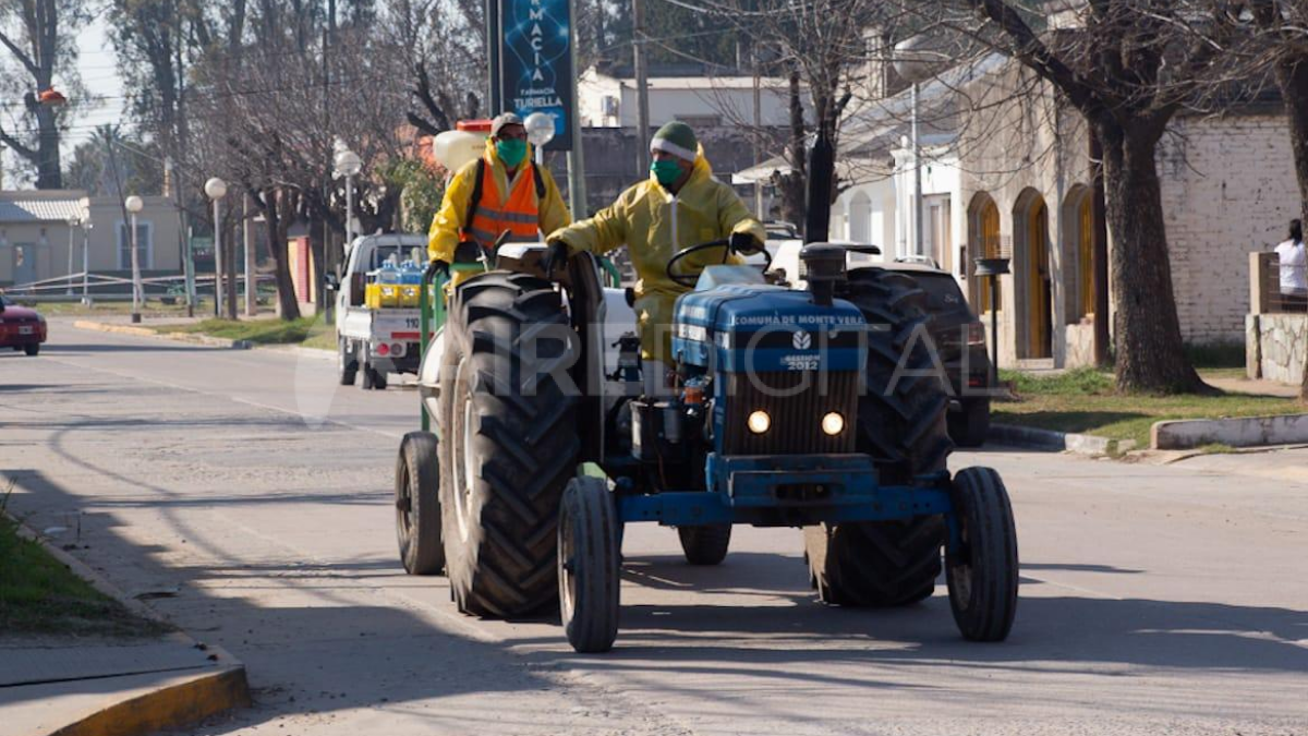 Postales de una localidad en guerra contra el virus