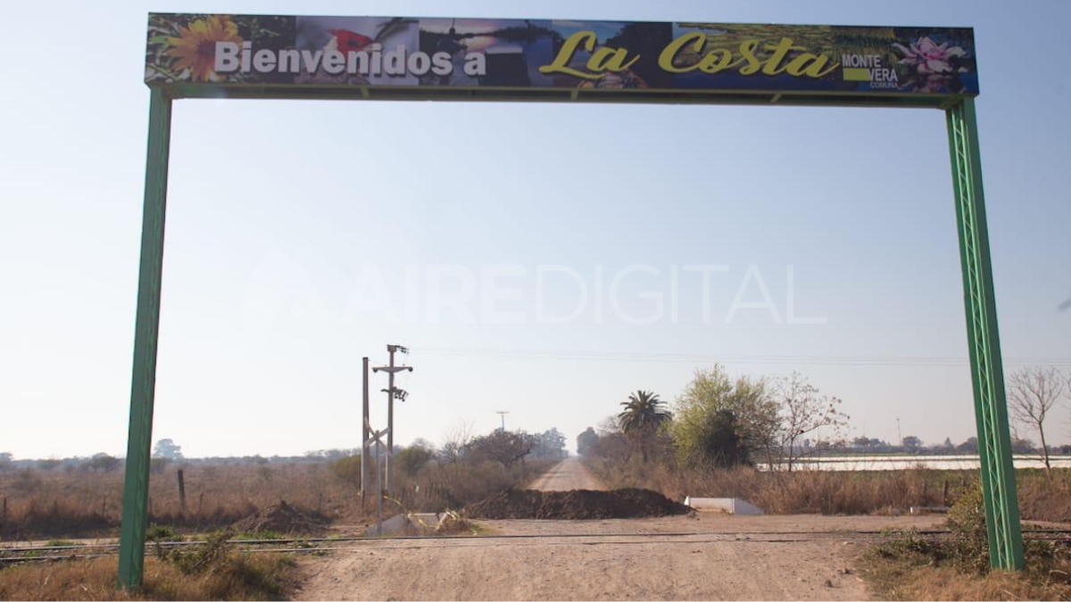 El camino de la costa cerrado al público