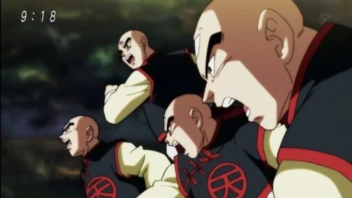 Ten Shin Han es miembro de una raza llamada la Gente de los Tres Ojo 