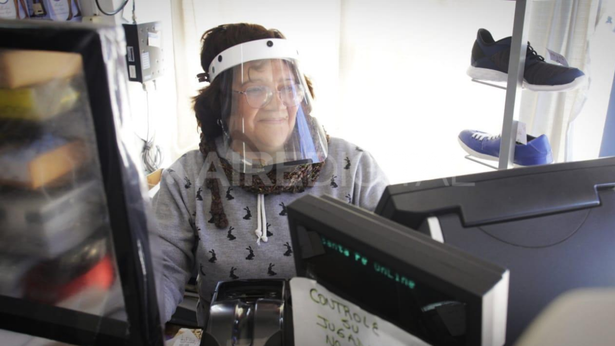 Estela, empleada del local, dijo que no sabe quién ganó el premio 