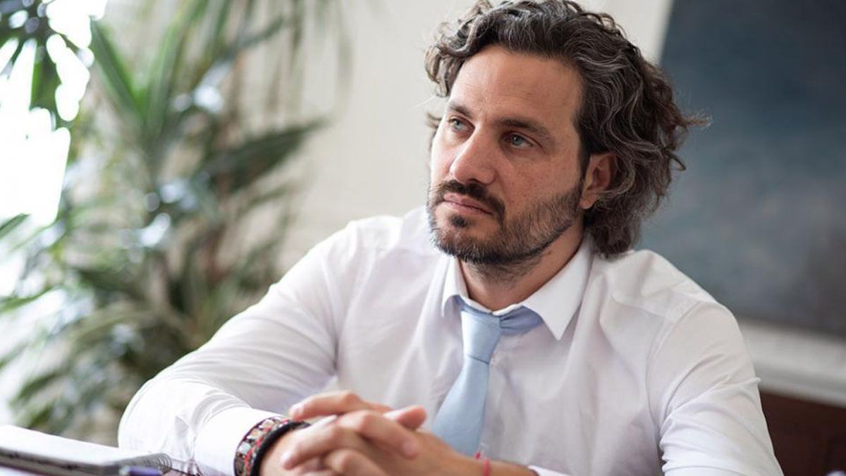 El jefe de Gabinete, Santiago Cafiero.