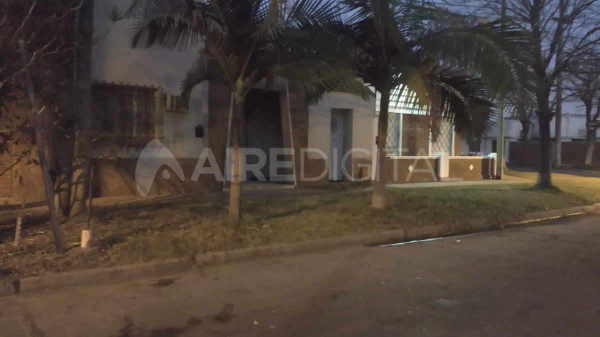 La casa donde se produjo el <a href=